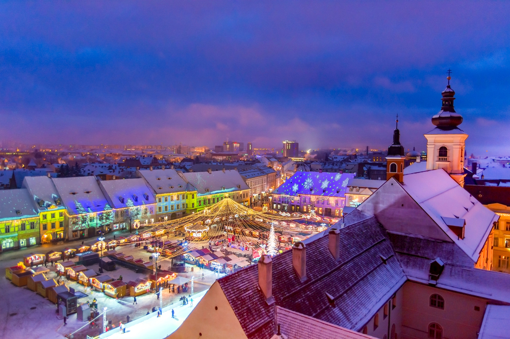 Christmas market Sibiu