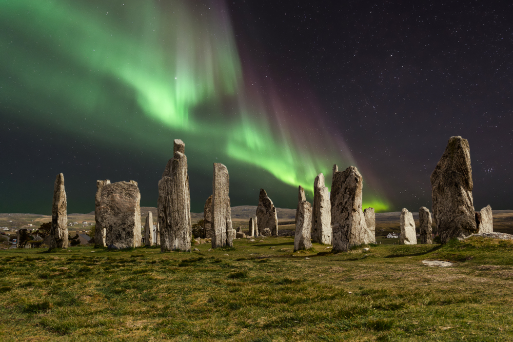 Scotland Northern Lights Calanais