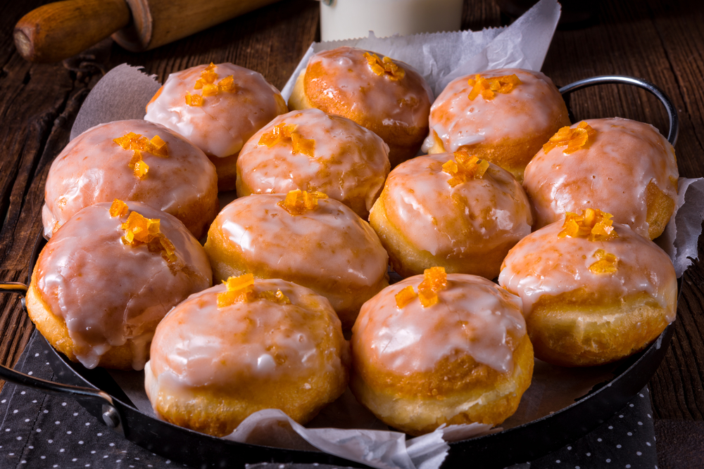 polish food: Pączki