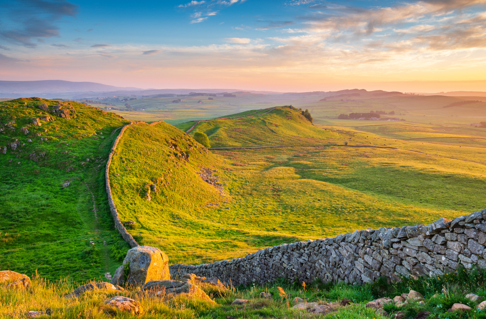 trip to scotland: Hadrian's wall